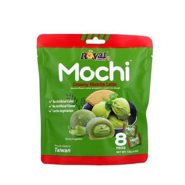 Royal Family Mochi Matcha Green Tea & Cream 120 gr x 12 pc