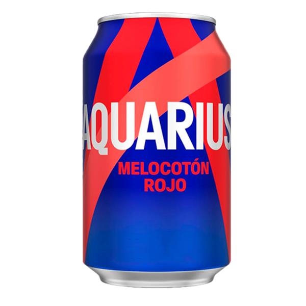 Aquarius Rode Perzik 330 ml x 24 st