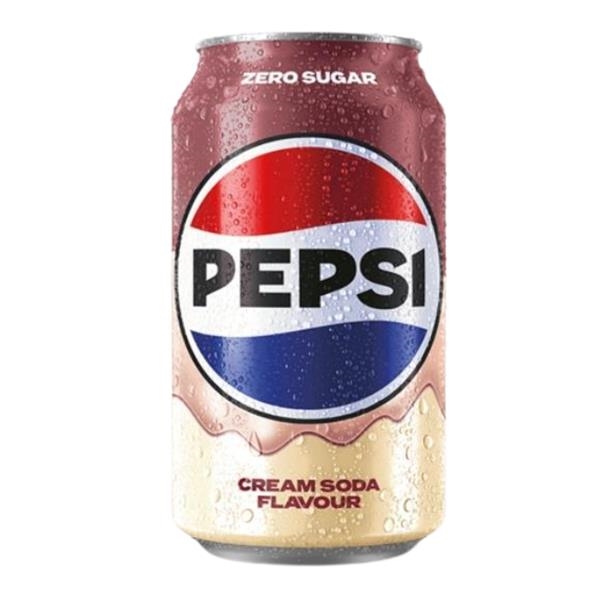 Pepsi cream soda zero 330 ml x 24 st