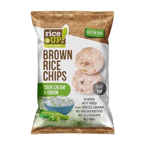 Rice Up Sour Cream Onion 60 gr x 24 st