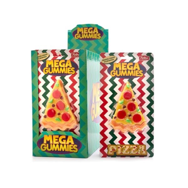 Mega Gummies Pizza Slice 120 gr x 12 pc