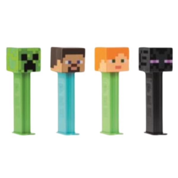 Pez Minecraft sans recharge 17 gr x 12 pc
