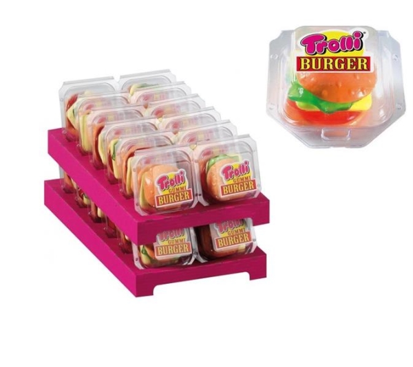 Trolli maxi burger 50 gr x 24 pc