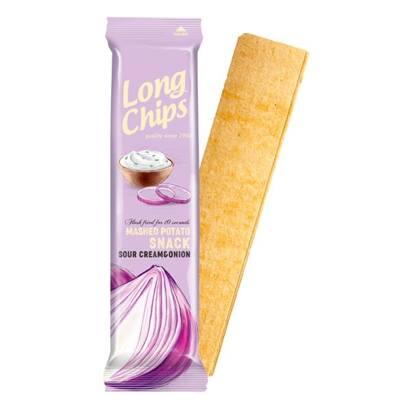 Long Chips Sour Cream & Onion 75 gr x 20 pc